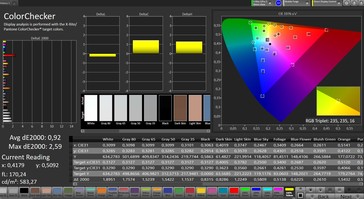 Apple iPad Pro 11 - CalMAN : Colour Accuracy.