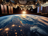 Le 12 février, la NASA diffusera pour la première fois des images en direct de l'ISS. (Source de l'image : DallE3)