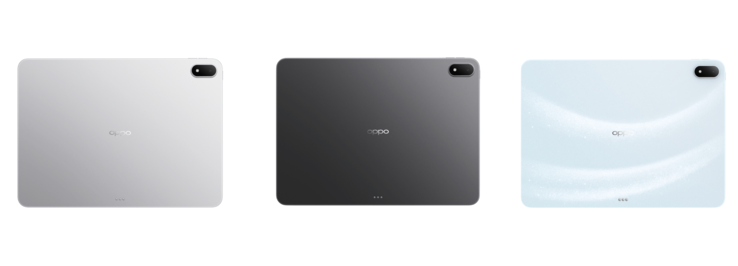 L'Oppo Pad 6 est disponible en trois couleurs.