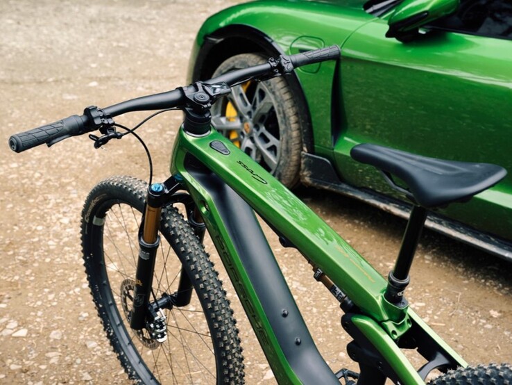 La Porsche eBike Cross Performance EXC 2023. (Source de l'image : Porsche)