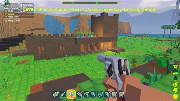 Photo : une capture d'écran du jeu PixARK.