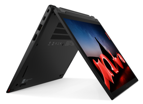 Lenovo ThinkPad L13 Yoga Gen 4 - Thunder Black. (Image Source : Lenovo)