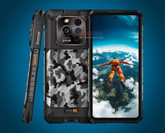 Le Xever 7 Pro est doté d&#039;un design camouflage optionnel au dos (Image source : GSMArena)