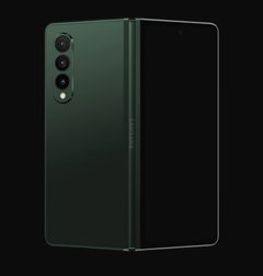 Le Galaxy Z Fold 3 sera disponible en trois couleurs, dont le vert. (Image source : dbrand)