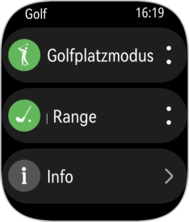 Le mode golf complet de la Watch Fit 4 Pro