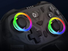 abxylute C8 : Manette de jeu avec éclairage RVB et station d'accueil (Source d'image : abxylute)