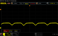 Scintillement PWM (40 % de luminosité)