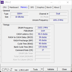 Mémoire CPU-Z