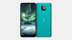 Le prochain smartphone de milieu de gamme de Nokia conserve le langage de conception des smartphones Nokia récents. (Source de l&#039;image : Steve Hemmerstoffer)