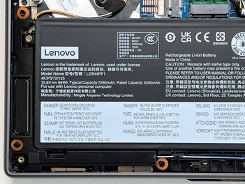 Informations sur la batterie