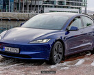 Essais hivernaux de la Model 3 Highland (image : Siv Seglem/Motor)