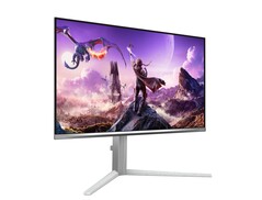 L'image montre la face avant du moniteur de jeu Philips Evnia 4K.