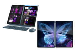 Une nouvelle variante du Lenovo Yoga Book 9i pourrait être dévoilée au CES 2025 (source d'image : Evan Blass sur X)