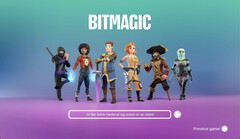 La plateforme de jeux génératifs Bitmagic AI accepte les inscriptions pour un test alpha fermé. (Source : Bitmagic)