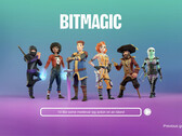 La plateforme de jeux génératifs Bitmagic AI accepte les inscriptions pour un test alpha fermé. (Source : Bitmagic)