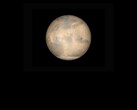 Une vue simulée de Mars