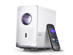 Le cube Aurzen Eazze D1R est livré avec une télécommande Roku TV. (Source de l&#039;image : Aurzen)