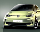 Le nouveau concept Volkswagen ID.3 est doté d'un écran d'infodivertissement de 12 pouces (~30,5 cm). (Image source : Volkswagen)