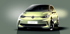 Le nouveau concept Volkswagen ID.3 est doté d&#039;un écran d&#039;infodivertissement de 12 pouces (~30,5 cm). (Image source : Volkswagen)