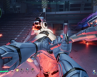 Dans Deadzone : Rogue, les joueurs se battent dans des salles générées de manière procédurale et s'emparent d'améliorations élémentaires. Ci-contre, une capture d'écran du jeu. (Source de l'image : Steam)