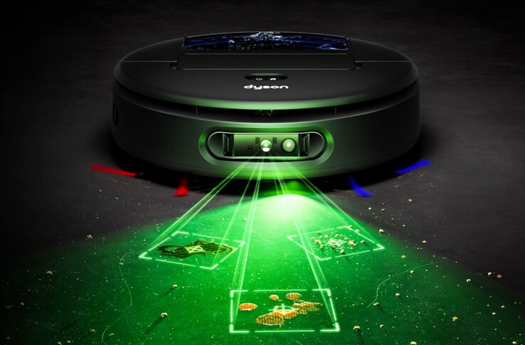 L'aspirateur robot Dyson Spot+Scrub AI. (Source de l'image : Dyson)