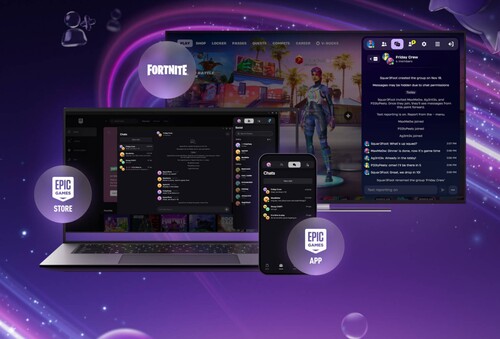 Epic Games Store : la messagerie textuelle sur plusieurs appareils