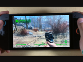 Une capture d'écran de Fallout 4 sur une Nintendo Switch 2