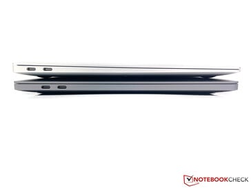 MacBook Pro 13 (en bas) contre MacBook Air (en haut)