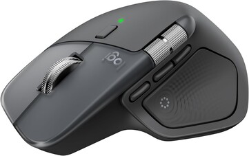 Logitech MX Master 4 en noir. (Source de l'image : Amazon)