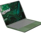 Le MacBook Air 2022 a été photographié avec une encoche dans ce rendu de concept réalisé par un fan. (Image source : @AppleyPro - édité)