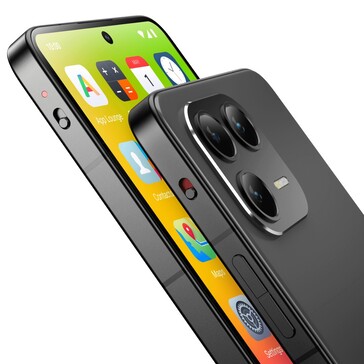 Bouton d'arrêt d'urgence du téléphone Hiroh. (Source de l'image : Murena)