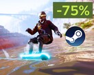 Faites des courses, des figures et des glissades dans un vaste monde ouvert à 75 % de réduction. (Source de l'image : Steam, édité)