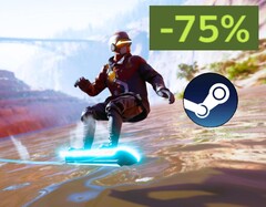 Faites des courses, des figures et des glissades dans un vaste monde ouvert à 75 % de réduction. (Source de l'image : Steam, édité)