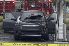 Ce Rivian R1T n'est pas prêt de faire du tout-terrain. (Source de l'image : Reddit)