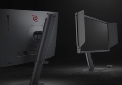 Le BenQ Zowie XL2586X est doté d&#039;un pied très réglable et d&#039;un menu OSD bien structuré. (Source de l&#039;image : BenQ)