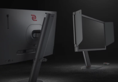 Le BenQ Zowie XL2586X est doté d'un pied très réglable et d'un menu OSD bien structuré. (Source de l'image : BenQ)