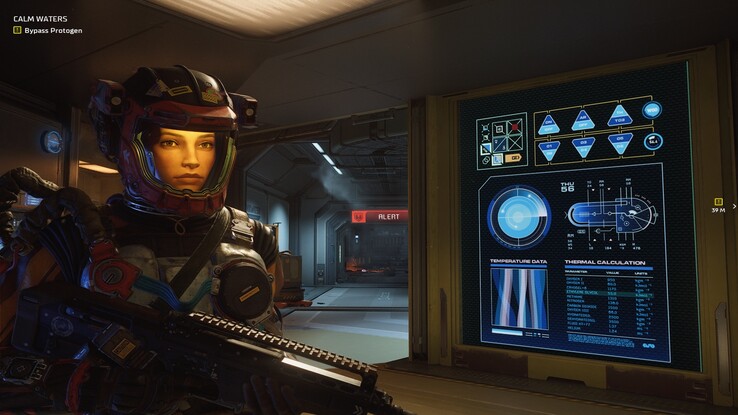  Les intérieurs de la station sont remplis de détails fonctionnels et vivants, comme l'a toujours fait The Expanse. 