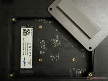 L'emplacement M.2 en bas