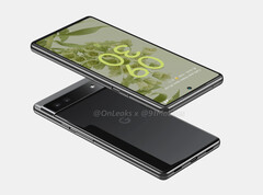 Le Pixel 6a ne prendra pas en charge toutes les dernières fonctionnalités de la caméra de Google, malgré l'inclusion d'un SoC Google Tensor. (Image source : @OnLeaks)