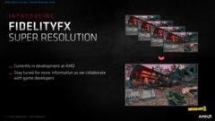La &quot;Gaming Super Resolution&quot; d&#039;AMD pourrait offrir aux joueurs de Radeon une alternative pour atténuer le coût de l&#039;activation du ray-tracing (Image source : AMD)