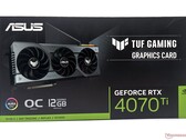 Asus TUF Gaming GeForce RTX 4070 Ti au prix de 850 $US (Source : Notebookcheck)