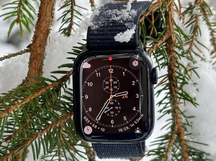 Test de l'Apple Watch Series 9 (45 mm) : luminosité et autonomie