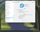 Un environnement de bureau fonctionnant sous Fedora Linux illustré.