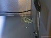 Le rinçage s'effectue dans l'espace d'installation