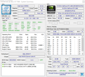 Dell G7 15 - HWiNFO64.