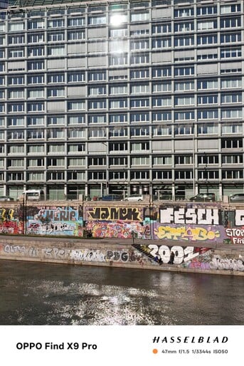 Oppo 47 mm de rognage du capteur de l'appareil photo principal.