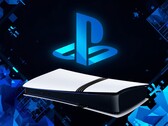 Bannière pour la console PS5 Pro avec le logo PlayStation affiché