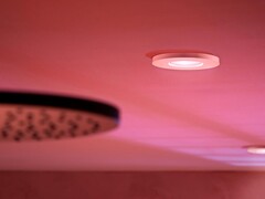 Le pont Philips Hue prend désormais en charge de nouveaux produits tels que le spot encastré blanc Xamento (photo). (Source de l&#039;image : Philips Hue)