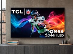 Le téléviseur TCL QM5K (photo) est désormais disponible aux États-Unis. (Source de l'image : TCL)