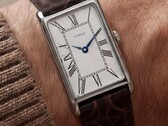 Le boîtier est en acier inoxydable poli, d'une largeur de 21 mm, d'une distance entre les cornes de 36 mm et d'une épaisseur de 8,5 mm ; il est équipé d'un mouvement à quartz standard.
